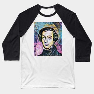 Alexis de Tocqueville Portrait | Alexis de Tocqueville Artwork 10 Baseball T-Shirt